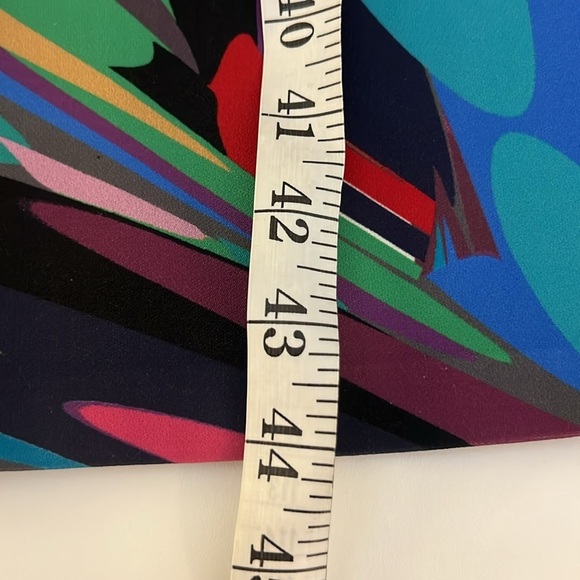 Trina Turk Majestic Multicolor Halter Bodycon Knee Dress,Exclt. Condition,Size 6 - Picture 10 of 10